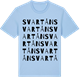 Blue Soul t-shirt med Svartån ordlek t-shirt