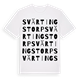 Svärtingstorp ordlek t-shirt