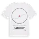 White t-shirt med Svarttorp t-shirt