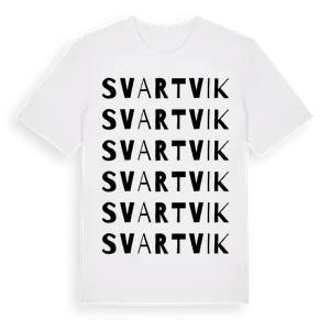 Svartvik ordlek t-shirt – ekologisk bomull t-shirt från Pinshirt