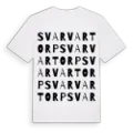 Svarvartorp ordlek t-shirt