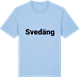 Blue Soul t-shirt med Svedäng fetstil t-shirt