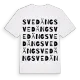 Svedäng ordlek t-shirt