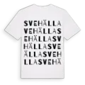 Svehälla ordlek t-shirt