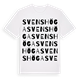 Svenshöga ordlek t-shirt