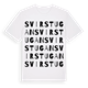 Svirstugan ordlek t-shirt