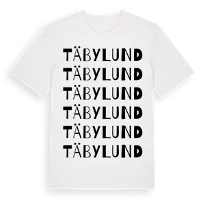 Täbylund ordlek t-shirt – ekologisk bomull t-shirt från Pinshirt