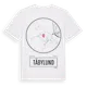 White t-shirt med Täbylund t-shirt
