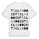 Täcka udden ordlek t-shirt