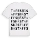 Taffsnäs ordlek t-shirt