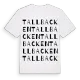 Tallbacken ordlek t-shirt