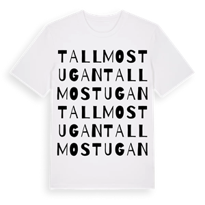 Tallmostugan ordlek t-shirt – ekologisk bomull t-shirt från Pinshirt