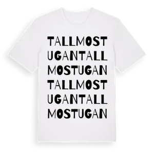 Tallmostugan ordlek t-shirt – ekologisk bomull t-shirt från Pinshirt