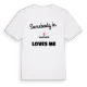 Någon i Tallstugan älskar mig t-shirt