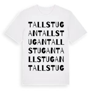 Tallstugan ordlek t-shirt – ekologisk bomull t-shirt från Pinshirt