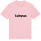 Pink Cotton t-shirt med Talltytan fetstil t-shirt