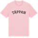 Pink Cotton t-shirt med Täppan böjd t-shirt