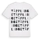 Täpplinge ordlek t-shirt
