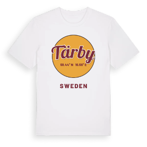 Tärby cirkel t-shirt – ekologisk bomull t-shirt från Pinshirt