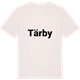 Vintage White t-shirt med Tärby fetstil t-shirt