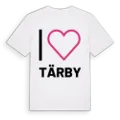 Jag älskar Tärby t-shirt stort tryck
