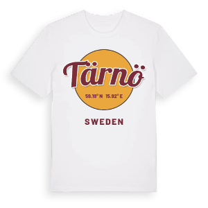 Tärnö cirkel t-shirt – ekologisk bomull t-shirt från Pinshirt