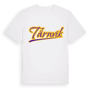 Tärnvik baseball t-shirt – ekologisk bomull t-shirt från Pinshirt