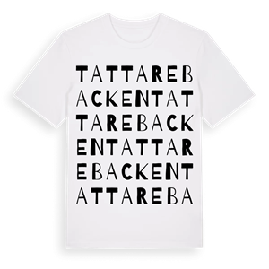 Tattarebacken ordlek t-shirt – ekologisk bomull t-shirt från Pinshirt