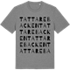 Mid Heather Gray t-shirt med Tattarebacken ordlek t-shirt