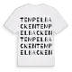 Tempelbacken ordlek t-shirt