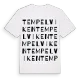 Tempelviken ordlek t-shirt