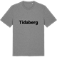 Mid Heather Gray t-shirt med Tidaberg fetstil t-shirt