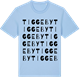 Blue Soul t-shirt med Tiggeby ordlek t-shirt