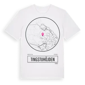 Tingstuhöjden t-shirt – ekologisk bomull t-shirt från Pinshirt