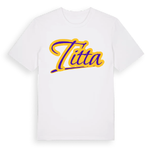 Titta baseball t-shirt – ekologisk bomull t-shirt från Pinshirt