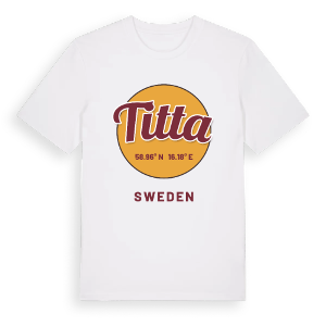 Titta cirkel t-shirt – ekologisk bomull t-shirt från Pinshirt
