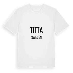 Titta i Sverige t-shirt – ekologisk bomull t-shirt från Pinshirt