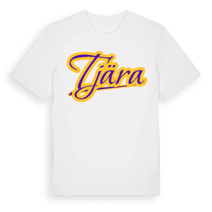 Tjära baseball t-shirt – ekologisk bomull t-shirt från Pinshirt