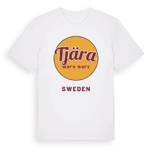 Tjära cirkel t-shirt – ekologisk bomull t-shirt från Pinshirt