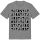 Mid Heather Gray t-shirt med Tjärsta ordlek t-shirt