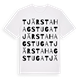 Tjärsta Hagstuga ordlek t-shirt