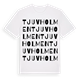 Tjuvholmen ordlek t-shirt