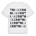 Tolaberg ordlek t-shirt