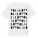 Tolalöt ordlek t-shirt