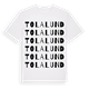 Tolalund ordlek t-shirt