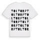 Toltorp ordlek t-shirt