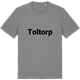 Mid Heather Gray t-shirt med Toltorp fetstil t-shirt