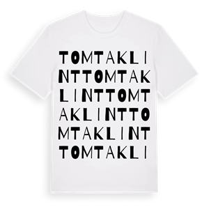 Tomtaklint ordlek t-shirt – ekologisk bomull t-shirt från Pinshirt