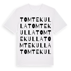 Tomtekulla ordlek t-shirt – ekologisk bomull t-shirt från Pinshirt