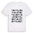Tomtsjöstugan ordlek t-shirt